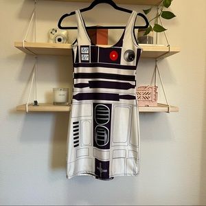 Star Wars R2-D2 Bodycon Mini Tank Dress